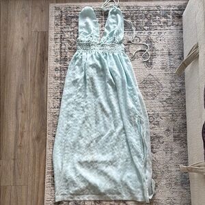 Dynamite Light Blue Maxi Dress